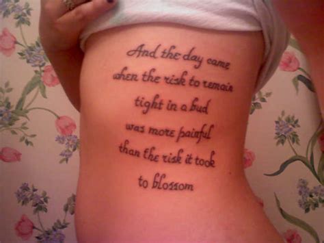 Literary Tattoo Ideas: Quotes From Books - HubPages