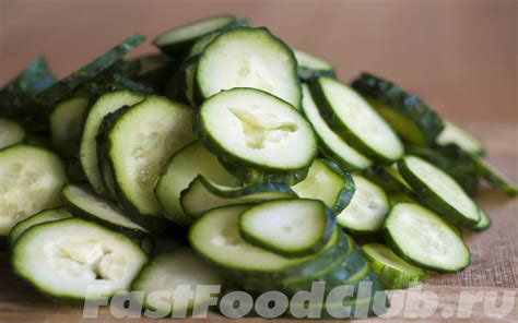 Маринованные огурцы для гамбургеров
