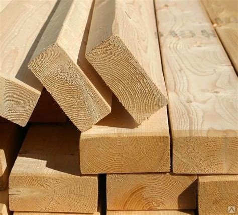 Брусок сухой строганый хвойных пород 50х70х6000 мм купить от 32 000 до ...
