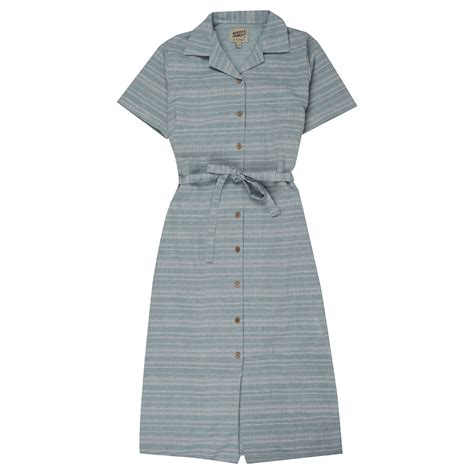 Naked & Famous Aloha Dress - Beehive Dobby Chambray - Women's
