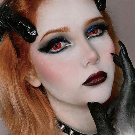 Digital Circus Jester Pomni Red Costume Contacts | MocoQueen-14.5mm, 3