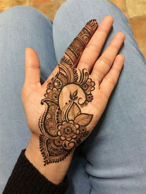 Easy Mehndi Designs For Beginners Palm - Design Talk