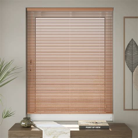 25mm Classic Wooden Venetian Blinds - Rose Wood - W17A | Sedar UAE