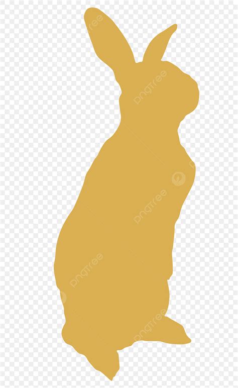 Rabbit Silhouette PNG Free, Jade Rabbit Silhouette, Mid Autumn Festival