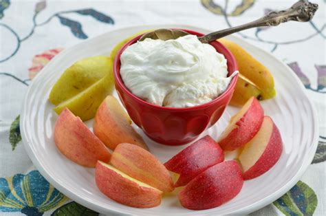 marshmallow cream cheese fruit dip recipe foodcom