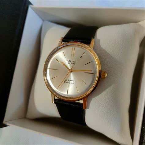 Poljot DE LUXE Watch, Vintage Watch, Poljot Watch, Wrist Watches for ...