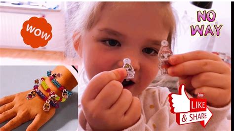 Ариэлла делает браслеты ЛОЛ - LOL Surprise Charm Bracelets - YouTube