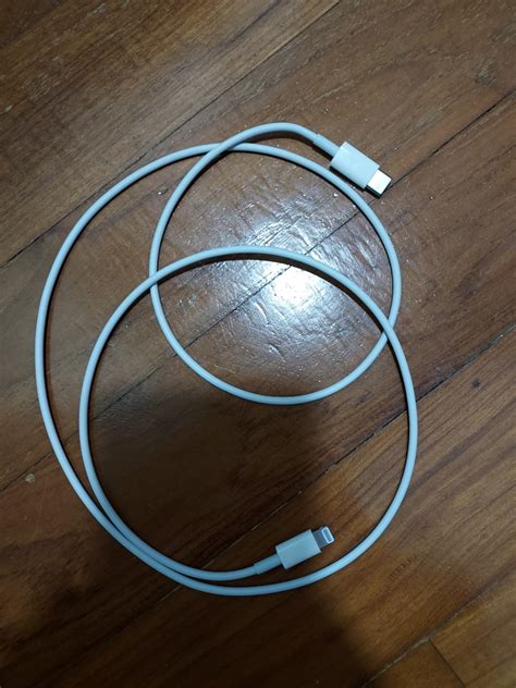 UCB C to Lightning cable, Mobile Phones & Gadgets, Mobile & Gadget ...