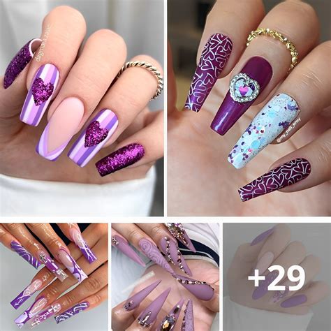 46 Captivating Purple Nail Designs You'll Love to Flaunt!