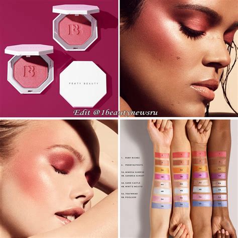 Новый хайлайтер Fenty Beauty Ruby Richez Killawatt Highlighter Holiday ...