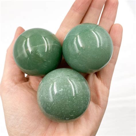 40 mm Green Aventurine Sphere | Wholesale Gemstone Healing Supplies ...