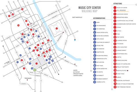 Walking Map | nashvillemusiccitycenter.com