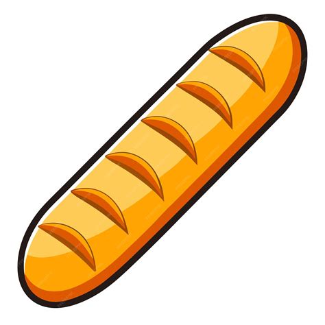 baguette clip art 2