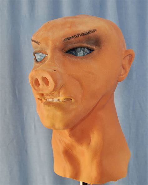 Pig Mask Pigman Foam Latex Mask Cosplay Halloween Masks Made in America