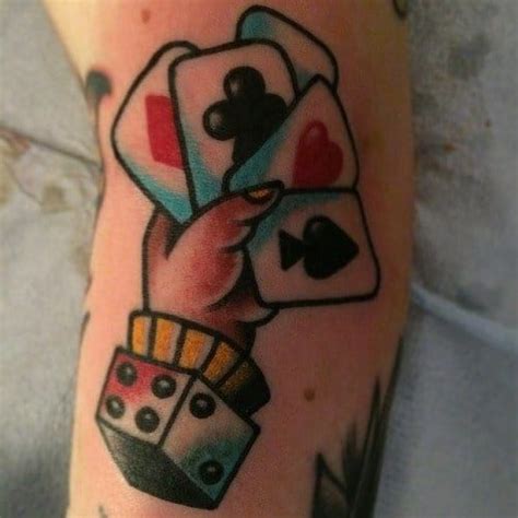 15 High-Class Playing Card Tattoos • Tattoodo