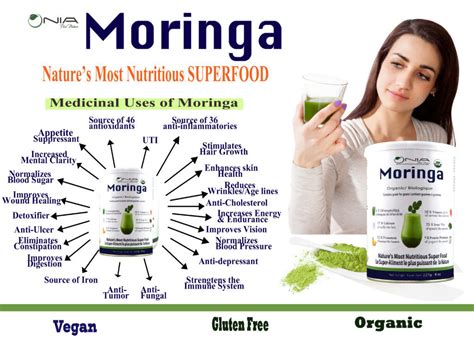 Organic Moringa Oleifera Leaf Powder (454g - 1 lb.) - Moringa Products
