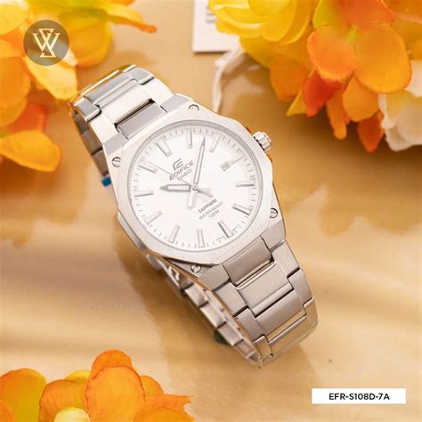 Casio Edifice Nam EFR-S108D-7AVUDF Giá Tốt, Giao Ngay