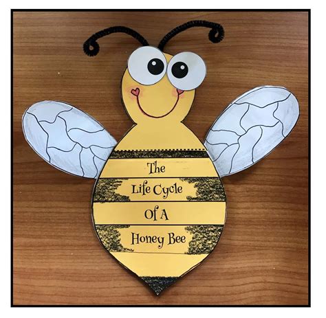 Bee craft template – Artofit