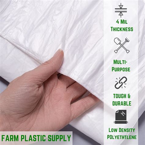 Painters Drop Cloth Buy Farm Plastic Supply - White Plastic Sheeting