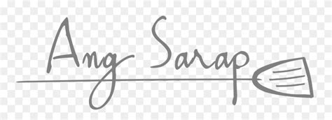 ang sarap calligraphy clipart  pinclipart