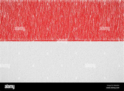 indonesia painted flag patriotic drawing  paper background national
