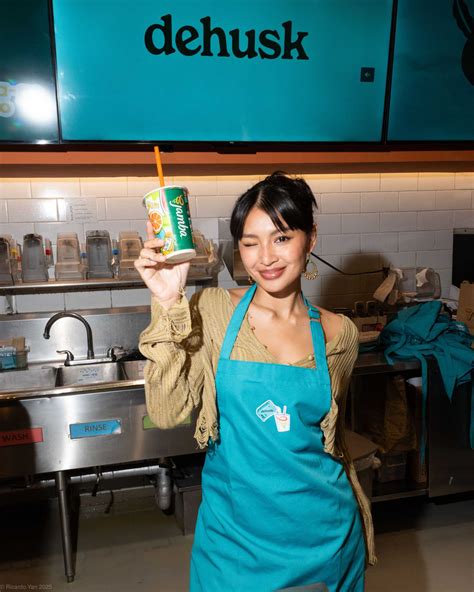 Nadine Lustre's coconut milk brand stars in Jamba Juice's first local