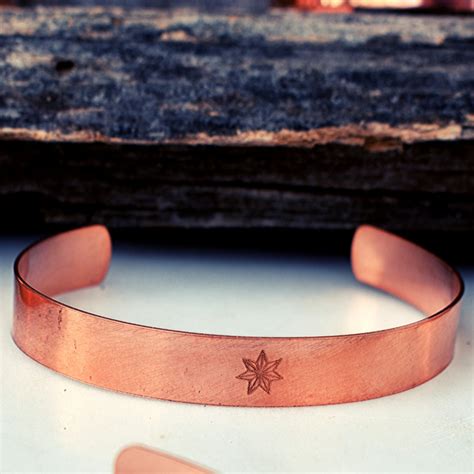 Cherokee Star 3/8 Cuff 7 Cherokee Stars Native Bracelet - Etsy
