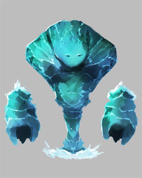 ArtStation - water elemental