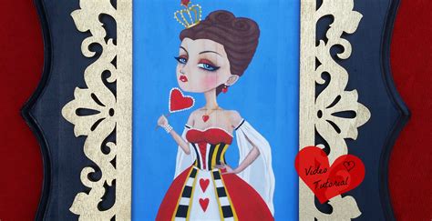 Queen of Hearts Painting Tutorial • Art Supply Guide