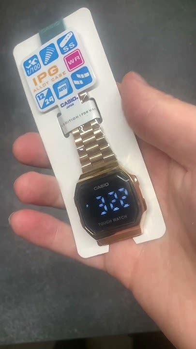 Сенсорные часы Casio - YouTube