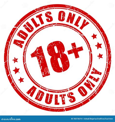 Under 18 adults only stamp stock vector. Illustration of label - 78373674