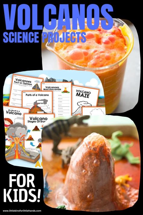 Volcano Facts For Kids | Little Bins for Little Hands