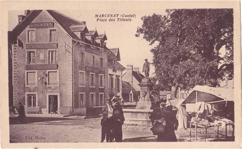 Mairie de Marcenat et sa commune (15190) (Cantal).