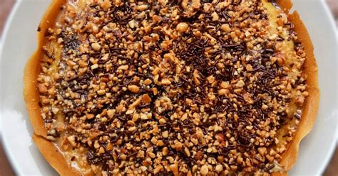 Resep Martabak Manis Coklat Kacang Susu oleh Cici Andriyani - Cookpad