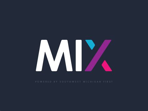 mix logo concept  zach deyoung  dribbble