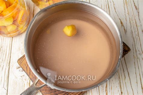 Компот из абрикосов и нектаринов на зиму — рецепт с фото пошагово