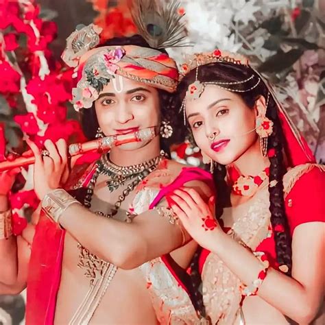 Romance Dp Whatsapp Radha Krishna Serial Images