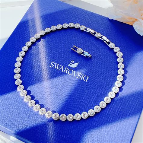 Angelic set Round cut, White, Rhodium plated – Tên cửa hàng