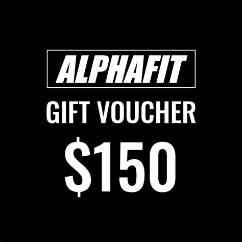 $150 Gift Voucher | AlphaFit Built Not Bought