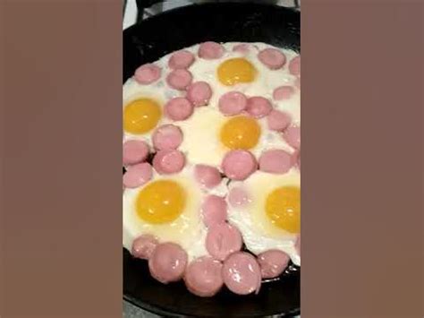 Макдональдс отдыхает!! Яичница со свежайшими домашними яйцами! #яичница ...
