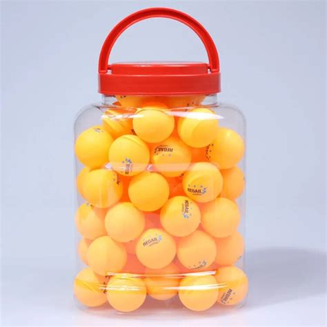 REGAIL 60pcs Stand Table Tennis Balls 3 star 40mm Practice Table Tennis Balls Tough Sports ...