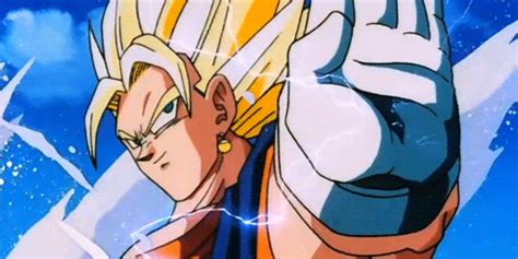 Image - Super Vegito charging the Big Bang Attack..gif | Dragon Ball ...