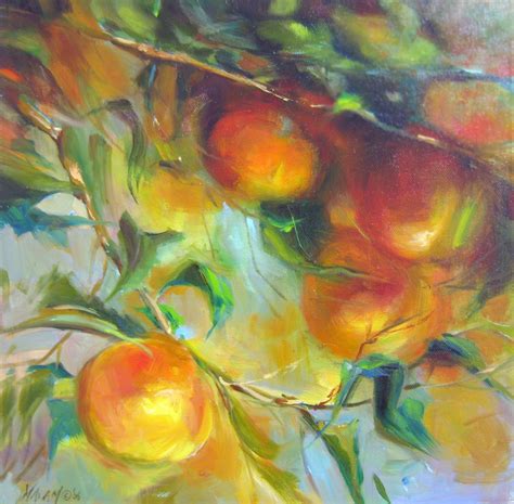 Mary Maxam - paintings: Just Peachy