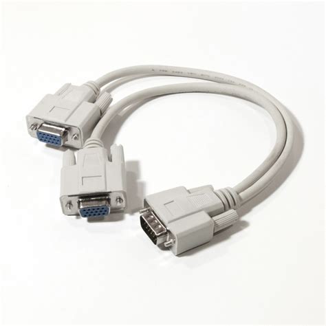 Амлаты VGA 2 port Splitter (Устройство позволяет передавать VGA сигнал ...