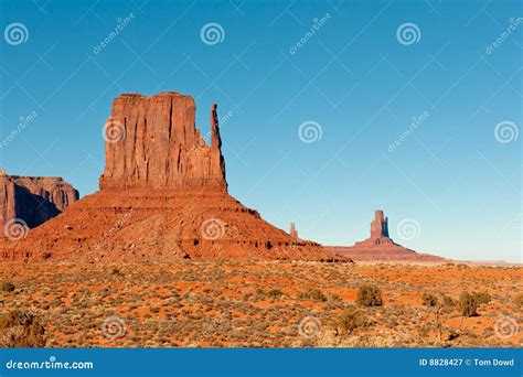 Red desert rock formations stock image. Image of beauty - 8828427