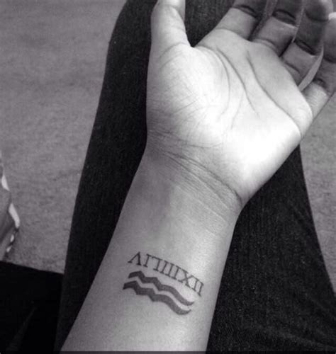 45 of The Best Aquarius Tattoos for Your Body | Aquarius tattoo, Tattoo ...