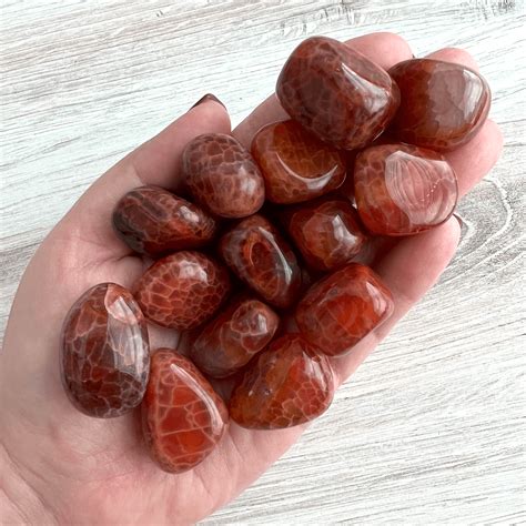Fire Agate Tumbled