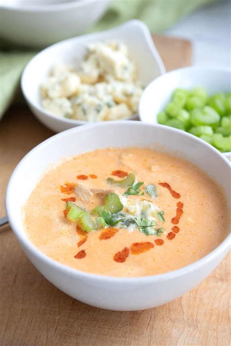 Buffalo Chicken Soup - All Day I Dream About Food