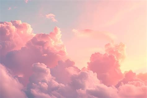 pink clouds filled sky  sunrise  evoke  sense  tranquility