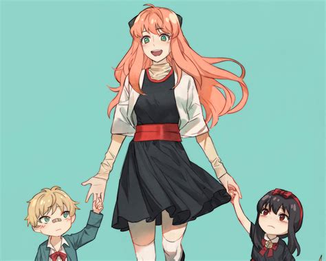 Download Loid Forger Yor Forger Anya Forger Anime Spy X Family 4k Ultra